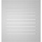 Ekena Millwork Vertical Surface Mount PVC Gable Vent: Functional, w/ 3-1/2"W x 1"P Standard Frame, 30"W x 32"H GVPVE30X3201SF - alternate 2